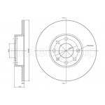 METELLI Bremsscheibe
