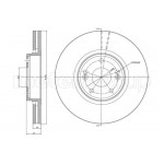 METELLI Bremsscheibe