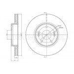 METELLI Bremsscheibe