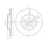 METELLI Bremsscheibe