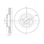 METELLI Bremsscheibe