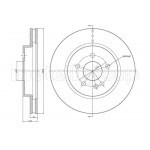 METELLI Bremsscheibe