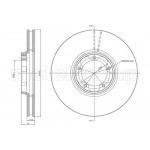 METELLI Bremsscheibe