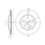 METELLI Bremsscheibe