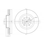 METELLI Bremsscheibe