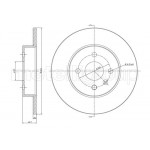 METELLI Bremsscheibe