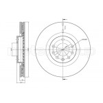 METELLI Bremsscheibe