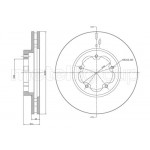 METELLI Bremsscheibe