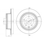 METELLI Bremsscheibe