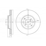 METELLI Bremsscheibe