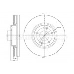 METELLI Bremsscheibe