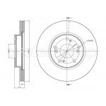 METELLI Bremsscheibe