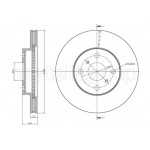 METELLI Bremsscheibe