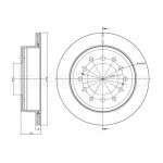 METELLI Bremsscheibe