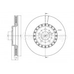METELLI Bremsscheibe