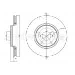 METELLI Bremsscheibe