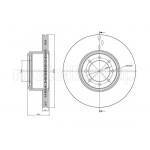 METELLI Bremsscheibe
