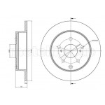 METELLI Bremsscheibe