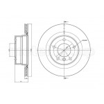 METELLI Bremsscheibe