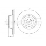 METELLI Bremsscheibe