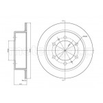 METELLI Bremsscheibe