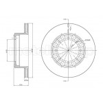 METELLI Bremsscheibe