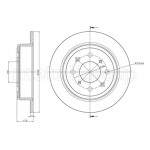 METELLI Bremsscheibe