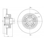 METELLI Bremsscheibe