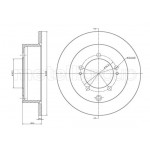 METELLI Bremsscheibe