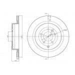 METELLI Bremsscheibe