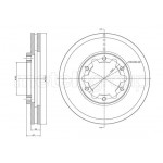 METELLI Bremsscheibe