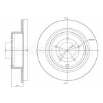 METELLI Bremsscheibe