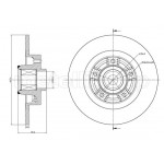 METELLI Bremsscheibe