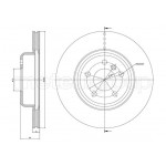 METELLI Bremsscheibe