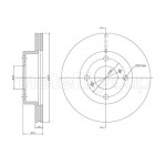 METELLI Bremsscheibe