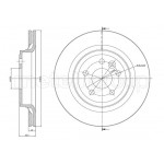 METELLI Bremsscheibe