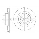 METELLI Bremsscheibe
