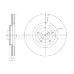 METELLI Bremsscheibe