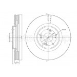 METELLI Bremsscheibe