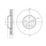METELLI Bremsscheibe