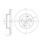 METELLI Bremsscheibe