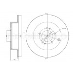 METELLI Bremsscheibe