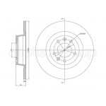 METELLI Bremsscheibe