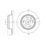 METELLI Bremsscheibe