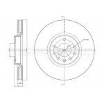 METELLI Bremsscheibe