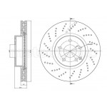 METELLI Bremsscheibe