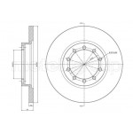 METELLI Bremsscheibe