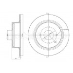 METELLI Bremsscheibe