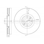 METELLI Bremsscheibe