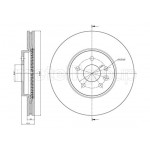METELLI Bremsscheibe